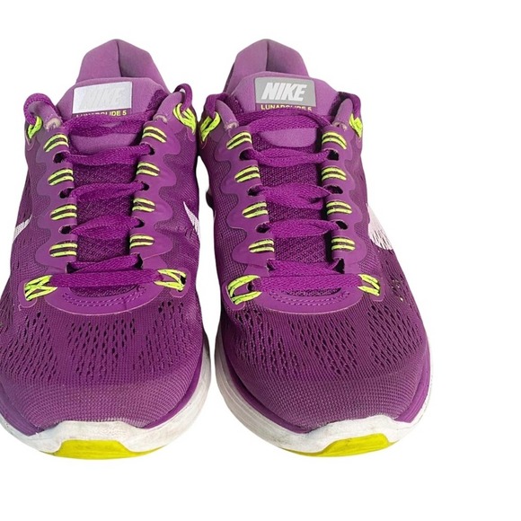 Nike lunarglide 5 running shoe Sz 7 purple - Picture 2 of 9